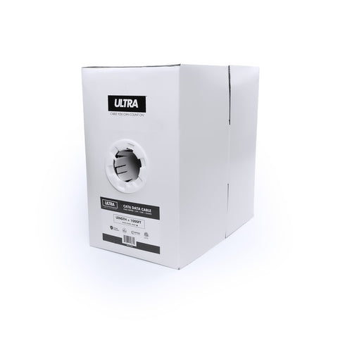 Cat6 Solid Copper Cable - Bulk Spool (CMR)