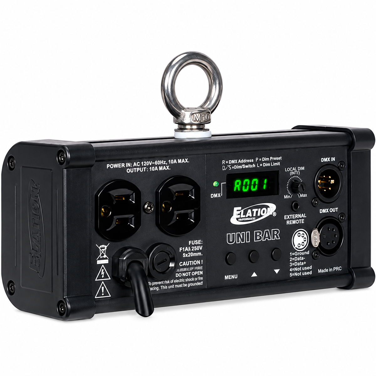 Elation UNI BAR Single DMX Channel Relay/Dimmer Pack