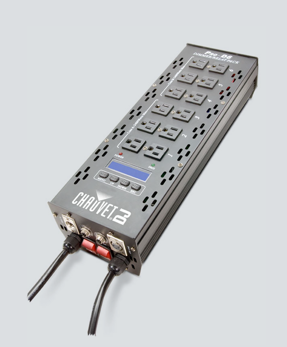 Chauvet Dimmer Pack D6 - 6 Channel