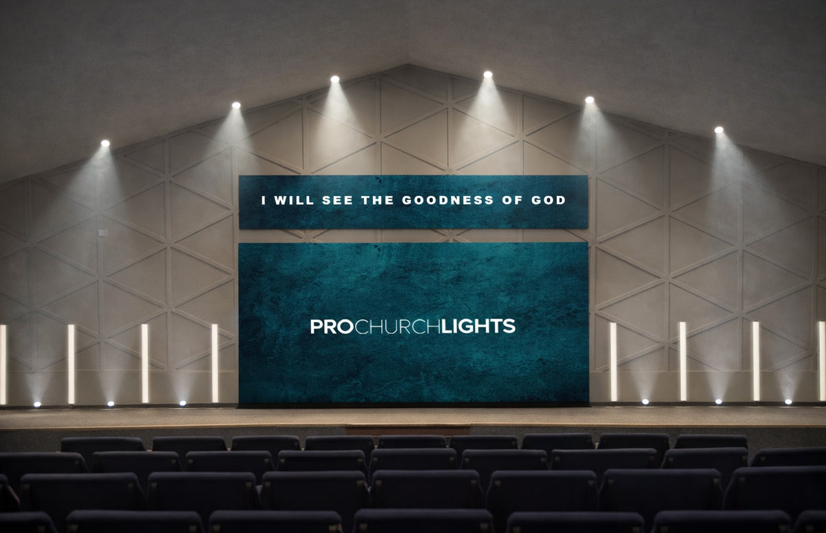 Church lighting preview