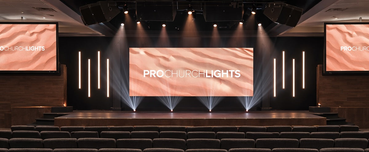 Church lighting preview